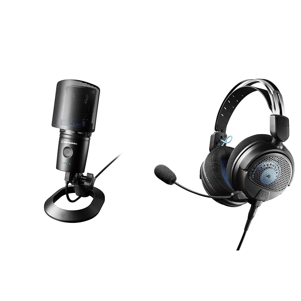 Amazon.co.jp: オーディオテクニカ AT2020USB-XP & ATH-GDL3 BK